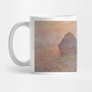 Grainstack, Sun in the Mist by Claude Monet Mug